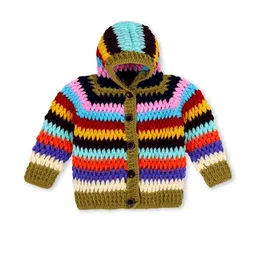 MANJURALA Kids-Unisex Multi Pure Wool Clothing Set image 5
