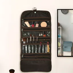 Aura Brown Makeup Organiser-37