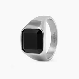 SWASHAA Thorne Men Black Stone Signet Ring-image-50