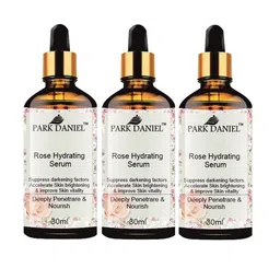 Park Daniel Set Of 3 Rose Hydrating Face Serum-30ml Each-31