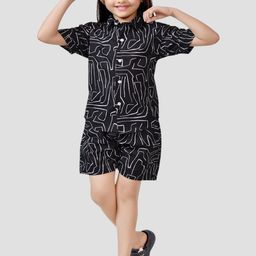 Club96 Girls Black Clothing Set-image-56