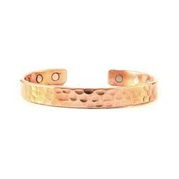 Jewar Mandi Unisex Copper-Plated Cuff Bracelet-picture-49