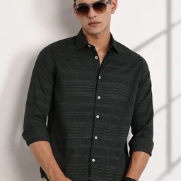 Thomas Scott Men Premium Slim Fit Opaque Casual Shirt-image-37