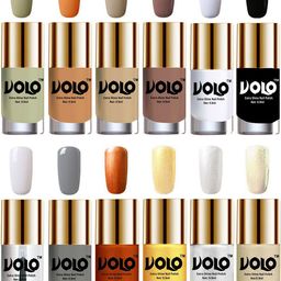 VOLO Set of 12 Luxury Super Shine Vibrant Shades Nail Polish-9ml Each-Combo No-147-24
