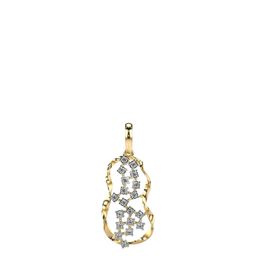 VALANOVA Women 14 Kt Gold VVS2 Diamond Pendant 1.55gms-image-1