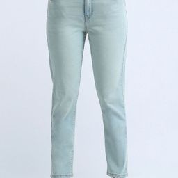 Flying Machine Women Straight Fit High-Rise Light Fade Stretchable Jeans-image-67