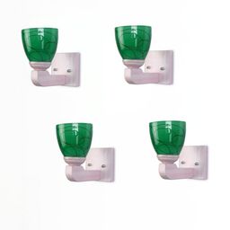 1ST TIME Green & Black Solid Glass Traditional Cylinder Wall Lamps Wall Lamps-picture-4
