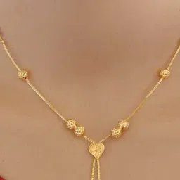 NINAMAAYRA Gold-Plated Brass Artificial Stones & Beads Mangalsutra-picture-19