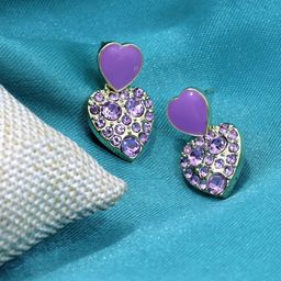Krelin Heart Shaped Stainless Steel Studs-image-81