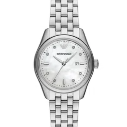 Emporio Armani Women Embellished Dial & Stainless Steel Straps Analogue Watch AK_AR11614-image-97