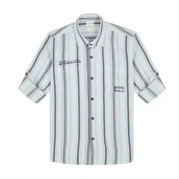 CAVIO Boys Standard Striped Casual Shirt-image-33