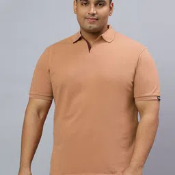 Wear Your Opinion Men Plus Size Half Sleeve Collar Neck Polo T-shirt-picture-1