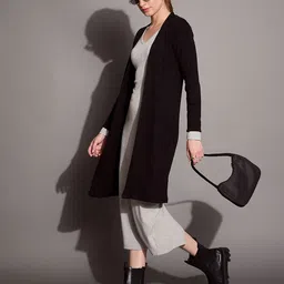 SASSAFRAS BASICS Longline Open Front Shrug image 1