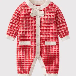 StyleCast x Revolte Kids Boys Checked  Rompers-44