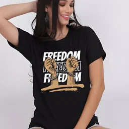 Moda Rapido Women Drop-Shoulder Sleeves T-shirt-picture-48