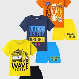 KUCHIPOO Boys Printed T-shirt with Shorts-image-53