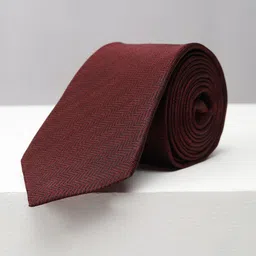 Peter England Men Woven Design Broad Tie-picture-37