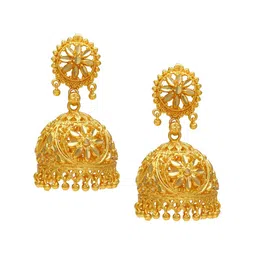 MEMOIR Classic Jhumkas Earrings-image-56