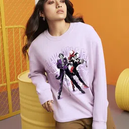 Bewakoof Women Printed Pullover Sweatshirt-picture-44