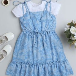 taffykids Print T-shirt Midi Dress-picture-19