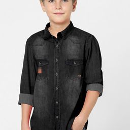FABFARM Boys Standard Opaque Casual Shirt-image-32