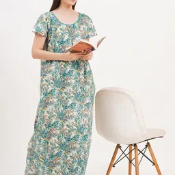 Breezly Printed Maxi Nightdress-picture-9