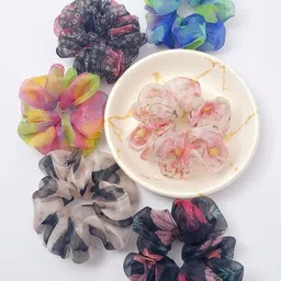 Dvabeautyshop Women Set of 6 Ponytail Holders-picture-1