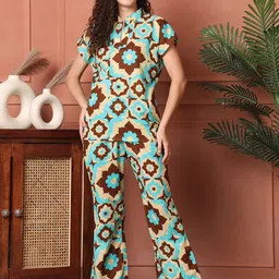 Claura Women Printed Night suit-image-46