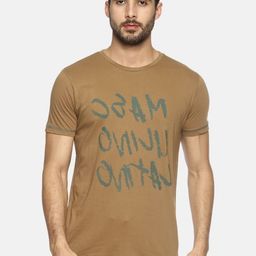 Masculino Latino Men Bio Finish Typography Printed Round Neck Cotton Slim Fit T-shirt-image-46