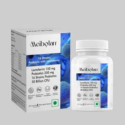 Meibotan 16 Strains Probiotic With Lactoferrin Capsules - 60 Capsules-55