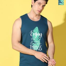 WOOSTRO Men Typography 2 Printed Raw Edge Slim Fit T-shirt-image-54