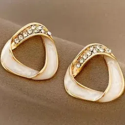 Nitant Contemporary Studs Earrings-16