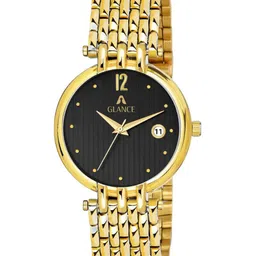Aglance Unisex Embellished Dial & Bracelet Style Straps Analogue Watch JK_AG8172B_B_rl12-picture-40