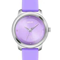 Helix Women Brass Embellished Dial & Straps Analogue Watch TW048HL15-image-93
