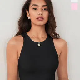 KERI PERRY Women Pack of 3 Tank Crop Top-image-63