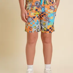 Jack & Jones Junior Boys Printed Shorts-image-41