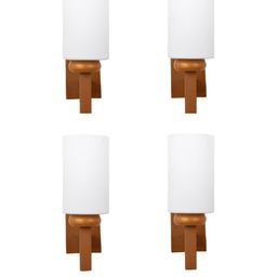Somil Premium Designer Glass Wall / Night Lamp Elegant & Stylish Dcor Accent for Modern Interiors, color- White, Size:- 16 X 25 X 28.5 CM-image-69