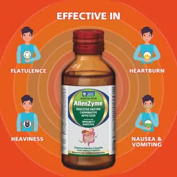 ALLEN Set Of 4 Allenzyme Syrup-250 ml  Each image 5