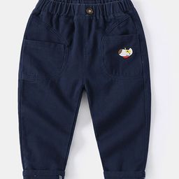 LULU & SKY Boys Tapered Fit High-Rise Trousers-image-99