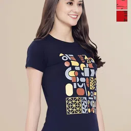 Mast & Harbour Pack Of 3 Abstract Printed Cotton T-shirts-13