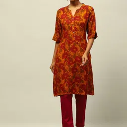 Rangriti Women Embroidered Chikankari Kurta-picture-10