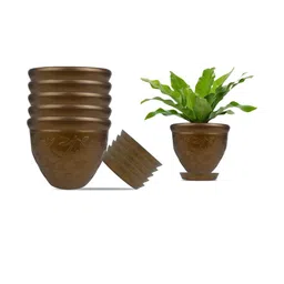 6 Inch Victor Pot for Plants with Saucer Tray-image-34
