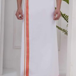 Sethukrishna Mens Regular Cotton Dhoti-image-81