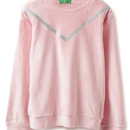 United Colors of Benetton Girls Solid Round Neck Pullover Sweatshirt-image-72