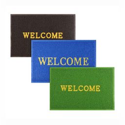Aura 3Pcs Green & Blue Self-Designed Anti-Slip Eco-Friendly Absorbent Large Doormats-21