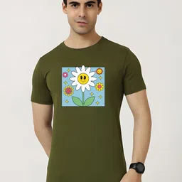 KaamBhari Graphic Printed Round Neck Pure Cotton T-shirt-picture-23