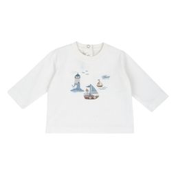 Chicco Boys Graphic Printed Round Neck Cotton T-shirt-image-96