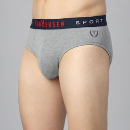 van heusen innerwear Van Heusen Men Solid Plush Back Elasticized Waistband Ultra Soft Briefs image 2