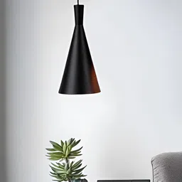 GAUVIK Black Aluminium Ceiling Lamp-38