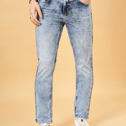 SF JEANS by Pantaloons Men Slim Fit Heavy Fade Jeans-image-79